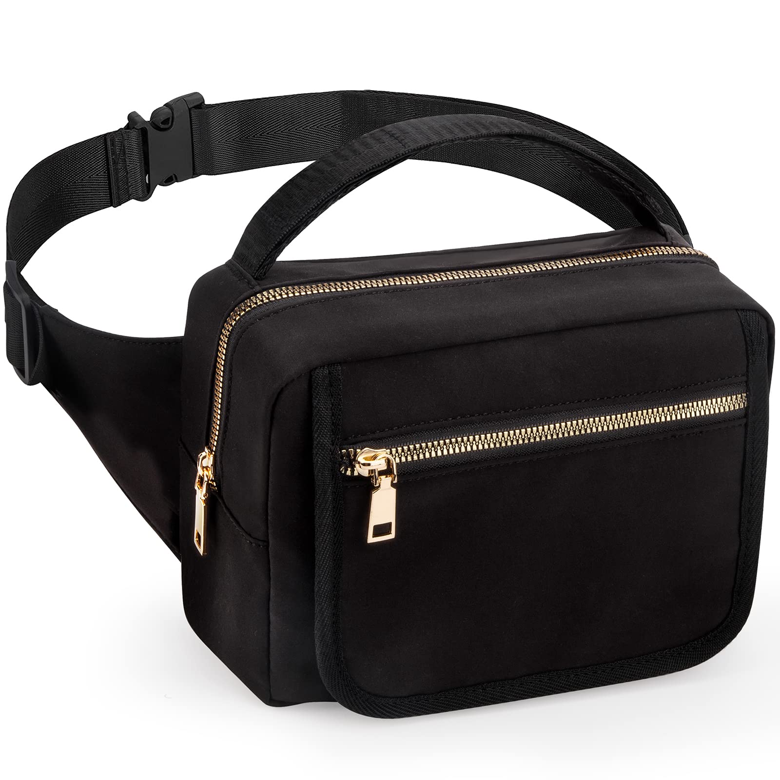 Printe Small Diaper Bag With Portable Changing Pad, Crossbody Diaper Bag Pack With Wipes Pocket, Women Waist Bag For Travel, Str