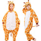 Canasour Giraffe Onesie Kids Animal Halloween Cosplay Costume For 6-8 Years Girls Unisex Outfuit One Piece Hooded Soft Pajamas P