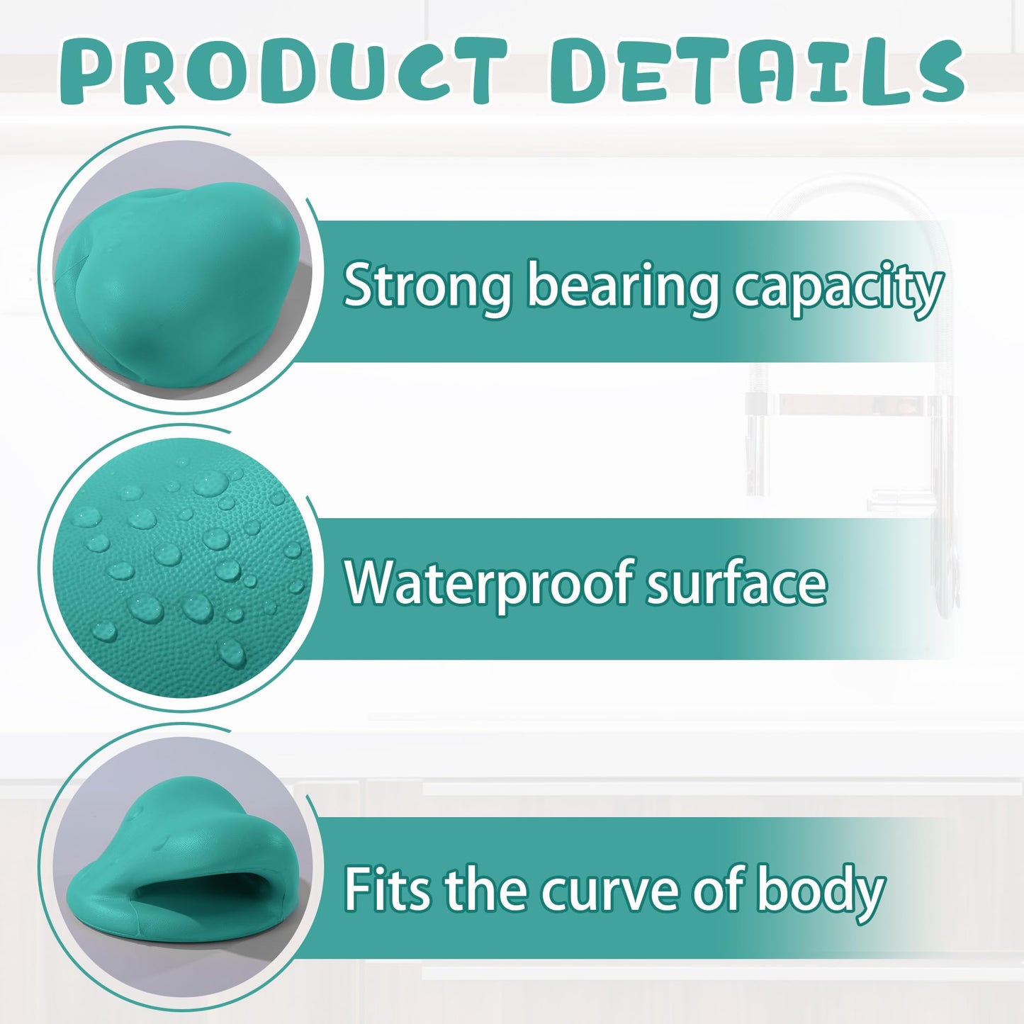 Mabozoo Hair Washing Station For Kids, Sink Hair Washing Neck Pillow For Kids' Wash Time, Ergonomic Kids Hair Washing Station Sh
