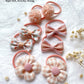 Boutique Baby Girl Hair Ties With Flowers, 28 Pcs Hair Bow Ties For Toddler Girls, Elastics Ponytail Holders Pigtails Rubber Ban