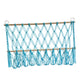 BNF Wall Hanging Net Toy Storage Organizer Durable Handwoven Plush Toy Organizer Blue | Home & Garden