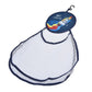 Cartoon Bath Toy Net Bag, Mesh Stable Large Capacity Delicate Bath Net Bag for Tidy Up The Living Room for Storing Toys(Rocket)