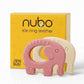 Nubokind Silicone Baby Teether Ring Set | Bis Certified MultiTextured Soft Chew Toy For Newborn | For 3, 6, 9, 12 Months + Bpa 