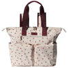 ESVAN Diaper Tote Bag Totepack Backpack 2 in 1 for Women Multifunctional Large Capacity with Insulated Pockets Travel (Corduroy 