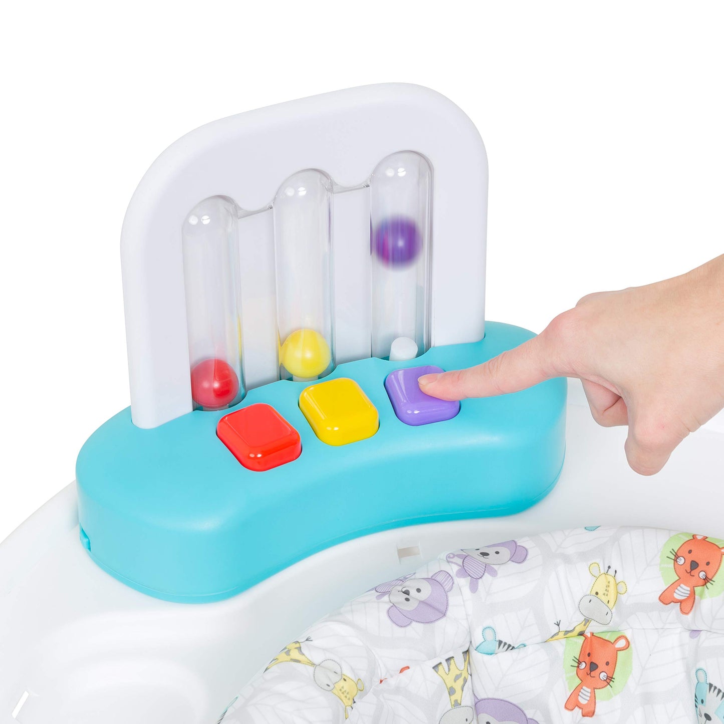 Smart Steps 3-in-1 Bounce N Play Activity Center Plus with STEM Learning Toys, Tike Hike