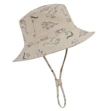 Durio Summer Sun Protection Beach Sun Hats For Baby Upf 50+ Bucket Hats For Baby B Khaki Dinosaur 6-12 Months