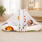 PureHugs Baby Mosquito Net Bed, Ivory Cartoon Animal
