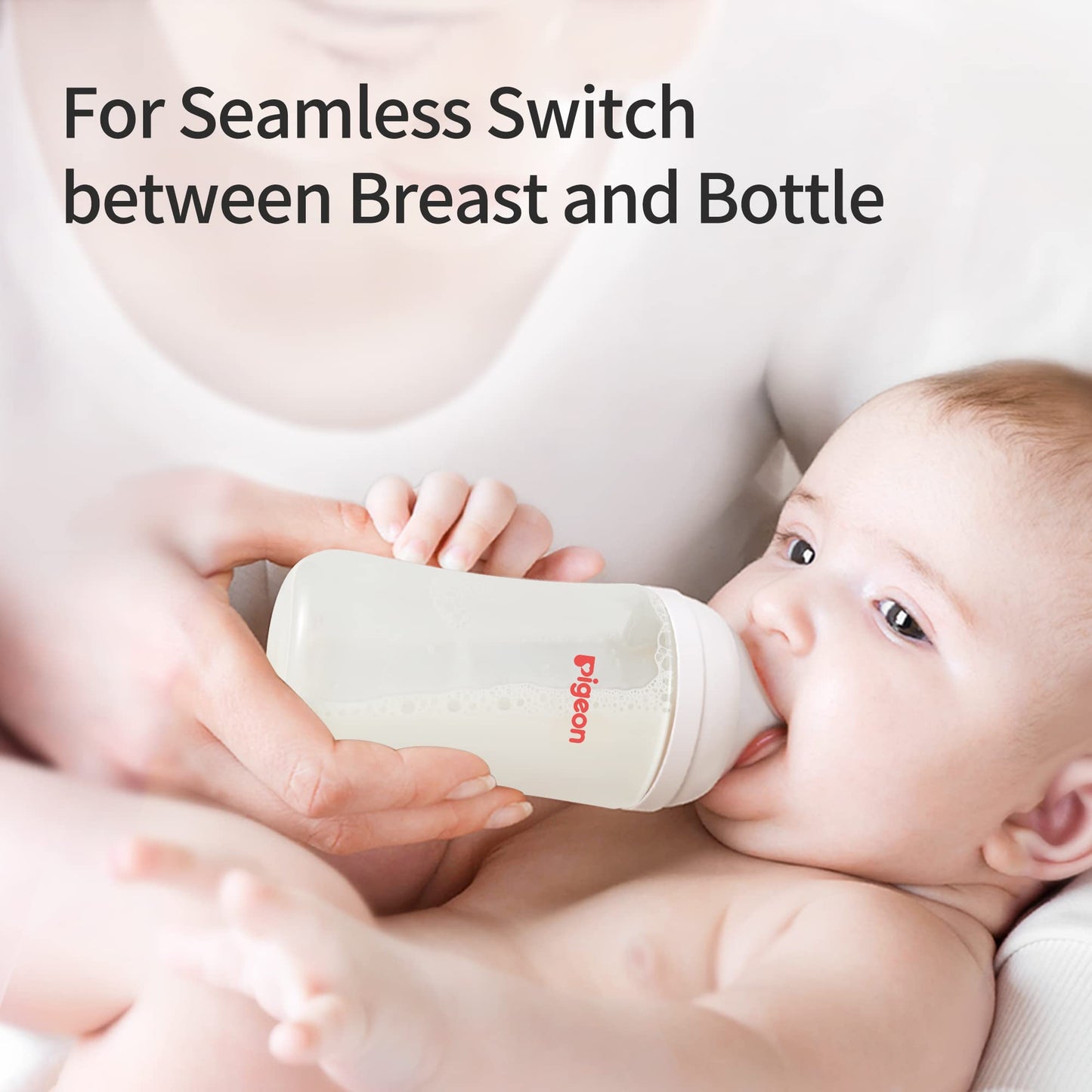 Pigeon Pp Nursing Bottle Wide Neck, Anti-Colic, Streamlined Body, Natural Feel, Easy To Clean, 11.2 Oz (Pack Of 3), Includes 3Pc