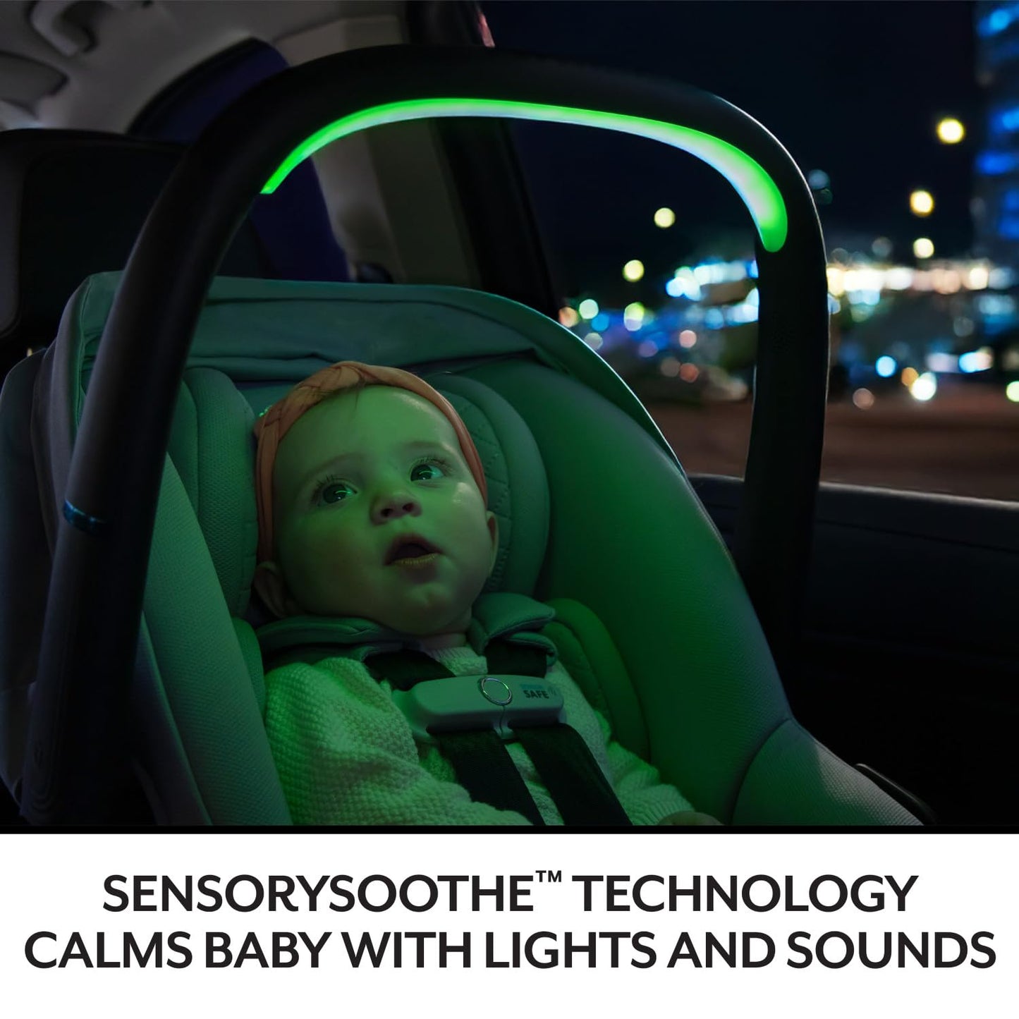 Evenflo Revolve180 Litemax Nxt Rotational Infant Car Seat With Sensorysoothe (Quartz)