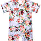 Cadocado Toddler Orange Swimsuit One Piece Rash Guard Shirt Sun Protection Bathing Suit,Flamingo,6-9 Month