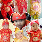 Crb Fashion Baby Newborn Boy Girls Chinese New Years Asian Shirt Outfit  (2 To 4 Months, Short Sleeves Dragon)