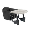 Chicco FastLock Go Hook-On High Chair with Carry Bag, Portable High Chair for Babies and Toddlers, Sets up in Seconds | Black/Bl