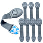Kiddough Furniture Safety Locks For Kids, Child Safety Locks For Drawers, Cabinets, Fridge, Cupboard Lock, Baby Proofing Product