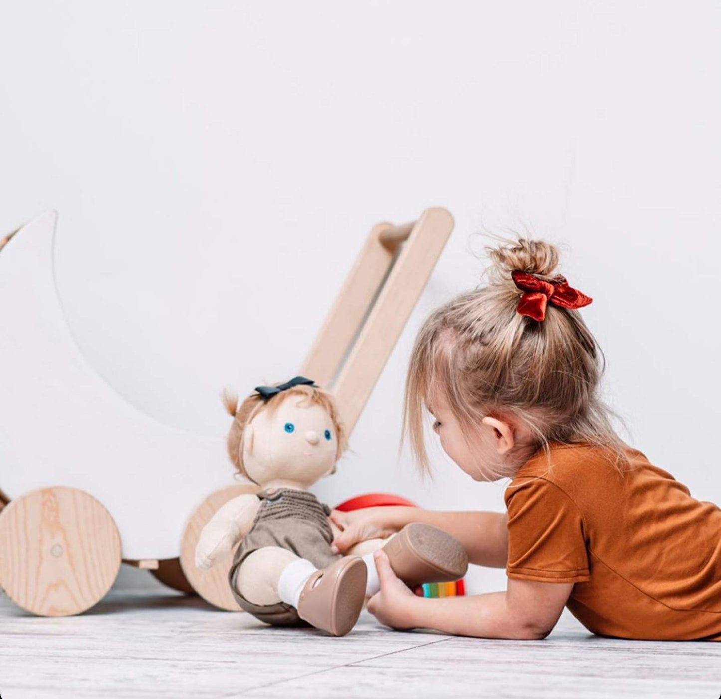 California Tot Non-Slip Fully Lined Alligator Clip Hair Accessories For Fine Hair, Little Girls, Toddlers (Joy Clip Set Of 5)