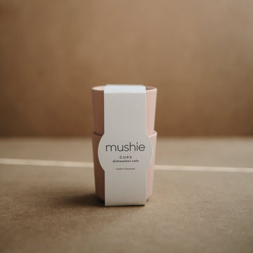 Mushie Dinnerware Cups For Kids | Made In Denmark, Set Of 2 (Soft Lilac)