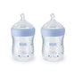 NUK Simply Natural Baby Bottles, 5 Oz, 2 Pack