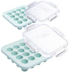 Souper Cubes Mymilk 1/2 Oz. Silicone Breast Milk Freezer Trays, Each Pure Platinum Food-Grade Silicone Tray Holds 8 Oz., Perfect