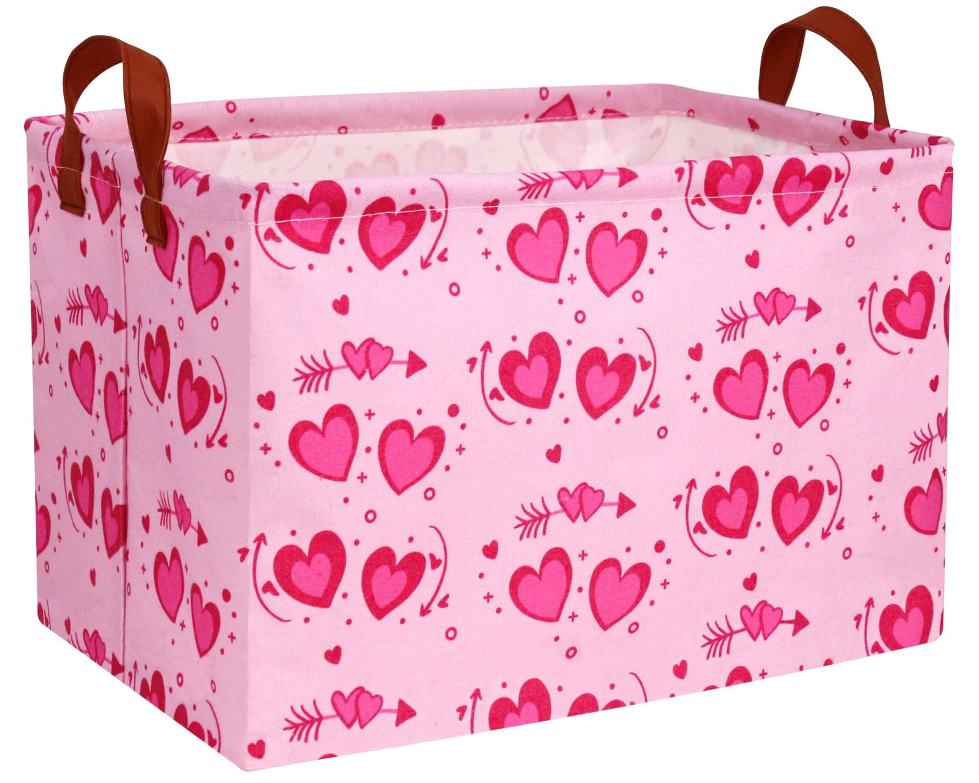 Boohit Personalized Easter Baskets For Kids Large Girl Foldable Storage Box For Gifts Kids Empty Storage Bins Rectangular Toy Or
