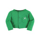 Hudson Baby Baby Girls Cotton And Cardigan Set Casual Dress, Shamrocks, 5T Us
