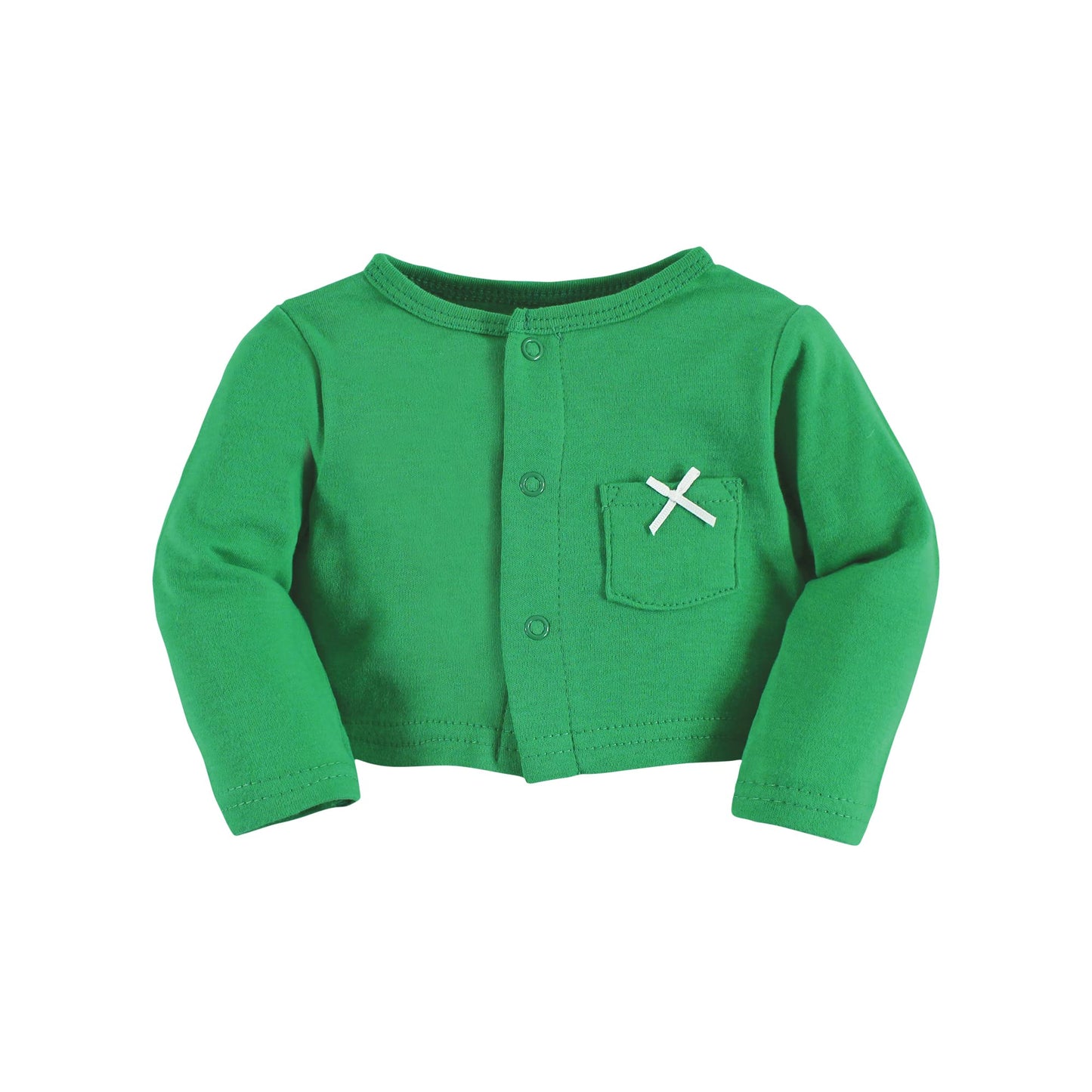 Hudson Baby Baby Girls Cotton And Cardigan Set Casual Dress, Shamrocks, 5T Us