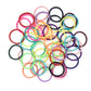 Joyeah Baby Hair Ties For Girls 200 Pieces Multicolor Small Hair Elastics No Crease Ponytail Holder For Baby Girls Infants Toddl