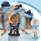 2025 New Safety Harness With Light Reflector For Active Child (3-6 Yrs), Walking Harness With Grab Handle And Removable Autism A