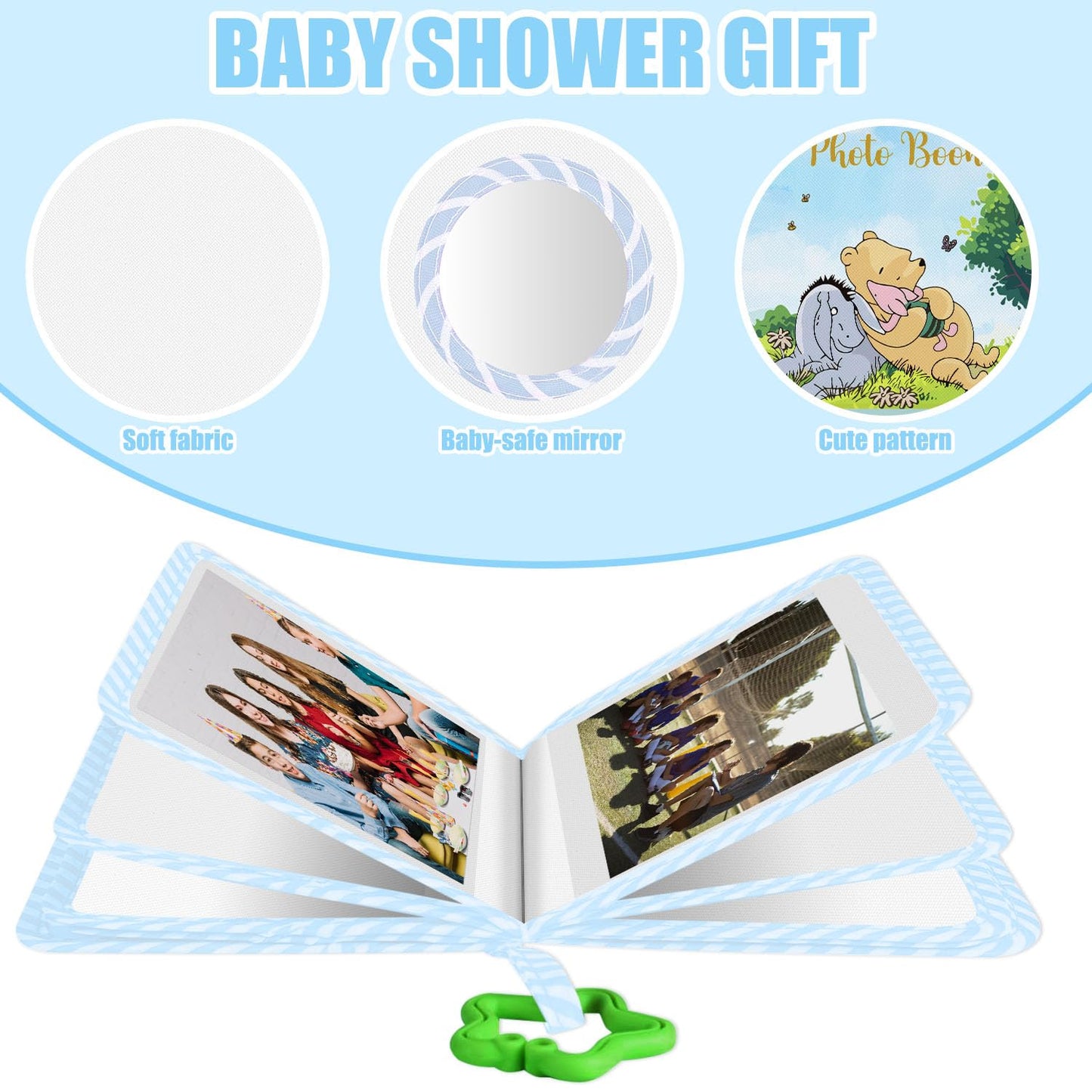 My First Family Photo Album, Toddler Photo Album, Winnie Baby Shower Memory Birthday Gifts, Winnie The Pooh Baby Photo Album, Ba