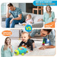 VoMii Musical Turtle Baby Toys 6 to 12 Months, Infant Crawling Tummy Time Development Toys, Light up Music Toys for 7 8 9 10 11