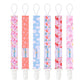 Babygoal Pacifier Clips, 6 Pack Pacifier Holder For Boys And Girls Fits Most Pacifier Styles & Baby Toys And Baby Gift 6Ps36