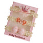 Baby Girl Hair Braids Lace Flower Headband, Pink