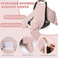 Boryokun Muslin Car Seat Cover For Babies, Multi-Use Nursing Cover, Breathable Infant Car Seat Canopy For Newborn (Pink)