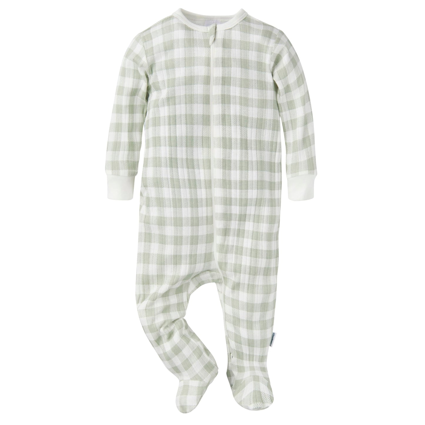Gerber Baby Unisex 2-Pack 2-Way Zip Textured Sleep 'N Play, Park Picnic, 3-6 Months