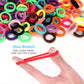 300Pcs Kids Toddler Hair Ties For Girls - Cotton Baby Hair Ponytail Holders - Tiny Seamless Elastic Hair Bands, Enough Soft And