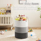 Artfeel Laundry Basket,Woven Cotton Rope Laundry Hamper,100L For Decorative Storage Of Dirty Clothes,Toys And Blankets In Bathro