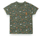U.S. Polo Assn. Boys Graphic Print Cotton TShirt Olive