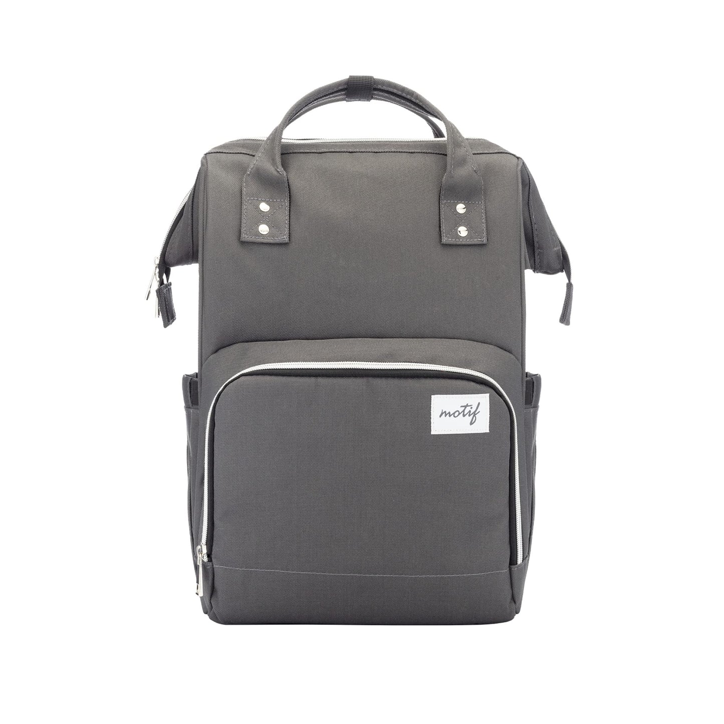 Motif Medical, Maternity Backpack, Insulated Nursing Bag For Breast Pump, Breast Milk, Feeding Bottle - Grey