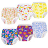 Alvababy Potty Training Pants Cotton Toddler Infant Baby Toilet Training Pants Absorbent Reusable Girls 3 Years Old Floral 4 Yea