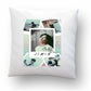 CRAFT MANIACS BTS BOY Jimin Pastel Green Fan Art Satin Square Pillow with Filler  Officially Licensed BTS Merch ( 16 x 16 Inch 