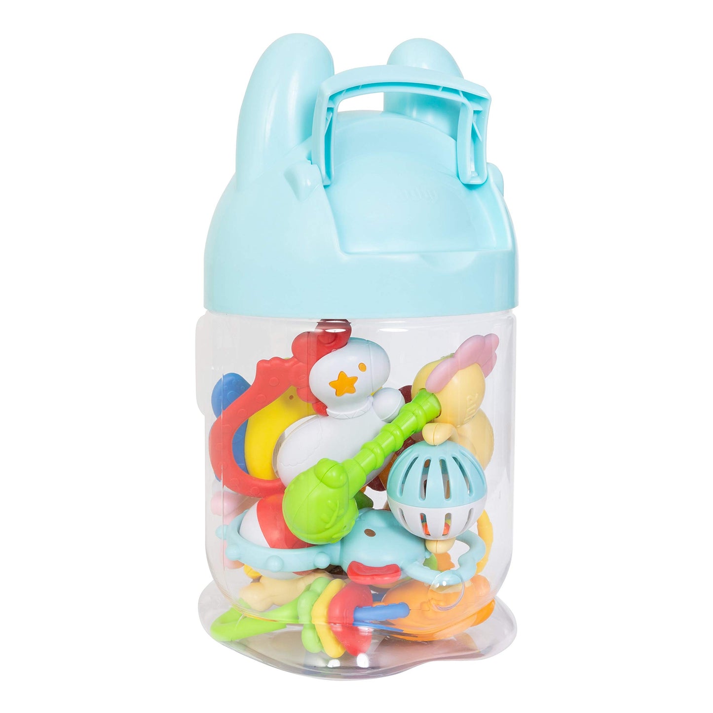 Smart Steps Tiny Nibbles 10-Pack Teethers, Multicolor