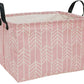 Vaivusto Rec Toy Box Chest Kids Hamper Storage Basket Collapsible Organizer Bin Gift Baskets For Home/Dorm/Kitchen/Pet/Office/Cl