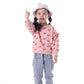 Biniduckling Sweater For Baby Girl Clothes 18 Months Cherry Pink