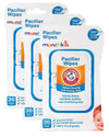 Munchkin Arm And Hammer Pacifier Wipes, White, 108 Count
