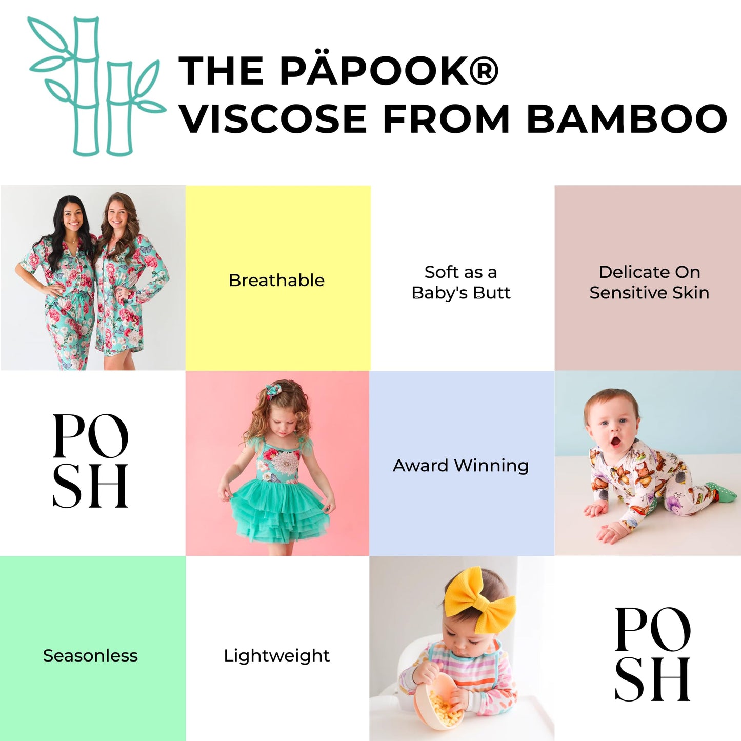Posh Peanut Baby Rompers Pajamas - Newborn Sleepers Boy Clothes - Kids One Piece Pj - Soft Viscose From Bamboo (Sharks, 9-12 Mon