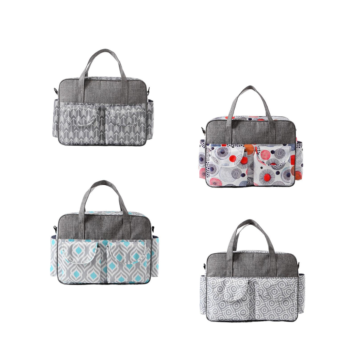 ATORSE Diaper Bag Tote Stylish Baby Diaper Bag for Outdoor Activities Toys Outgoing Trees Pattern|Baby | Strollers & Accessories