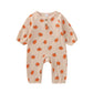 Halloween Baby Boy Girl Outfit Pumpkin Long Sleeve Onesie Romper Jumpsuit Halloween Clothes Girl Boy (Pumpkin Onesie,3-6 Months)