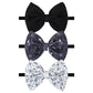 Yanjie Halloween Bows For Baby Girls Elastic Nylon Headbands Toddler Girls Spider Hair Bows Ghost Hair Halloween Accessories New