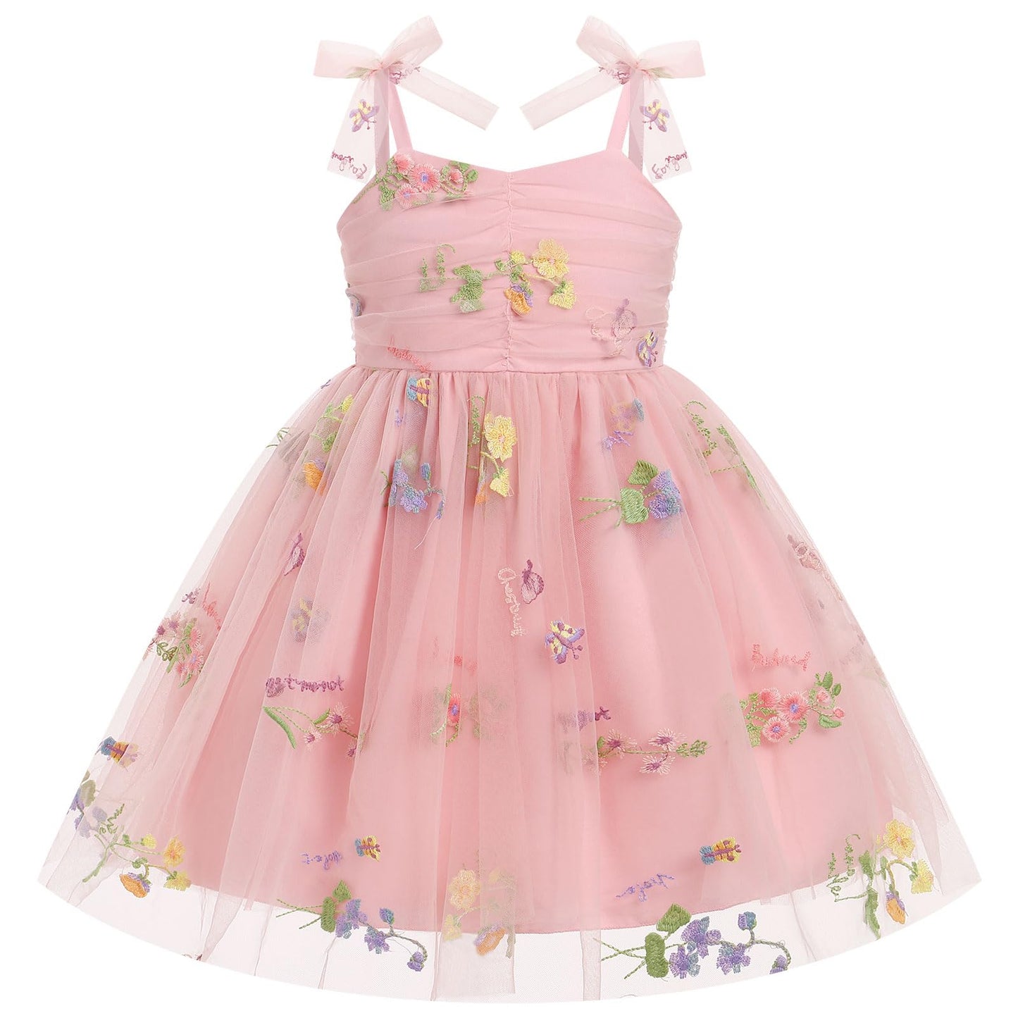 Imekis Fairy Dresses For Girls: 1St 2Nd Birthday Cake Smash Graduation Kids Baby Smocked Easter Dress Toddler Tea Party Flower G