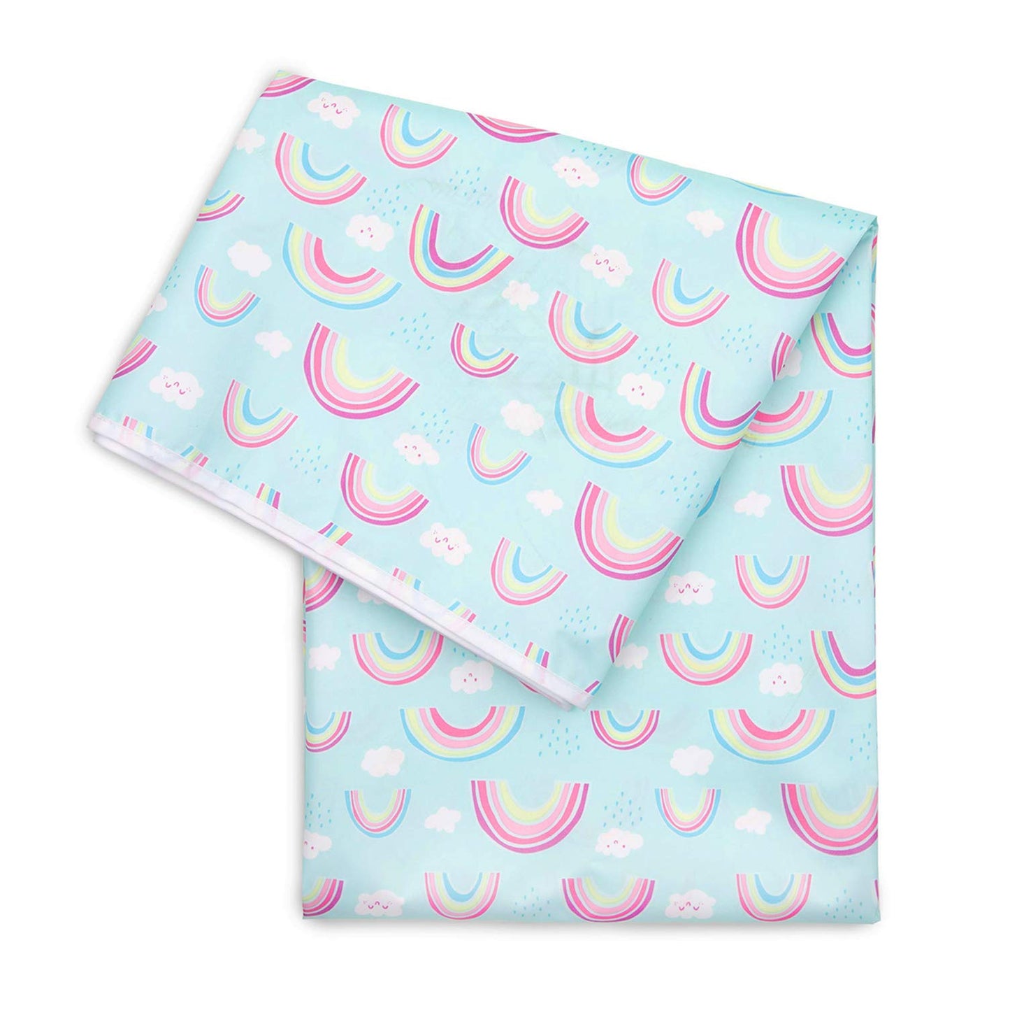 Bumkins Baby Splat Mat For Under High Chair, Waterproof Washable Cloth For Arts And Crafts, Playtime Mats For Kids, Floors Or Ta