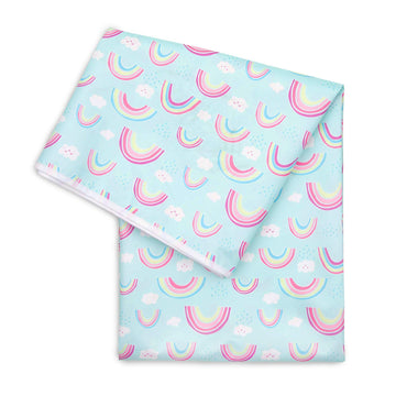 Bumkins Baby Splat Mat For Under High Chair, Waterproof Washable Cloth For Arts And Crafts, Playtime Mats For Kids, Floors Or Ta