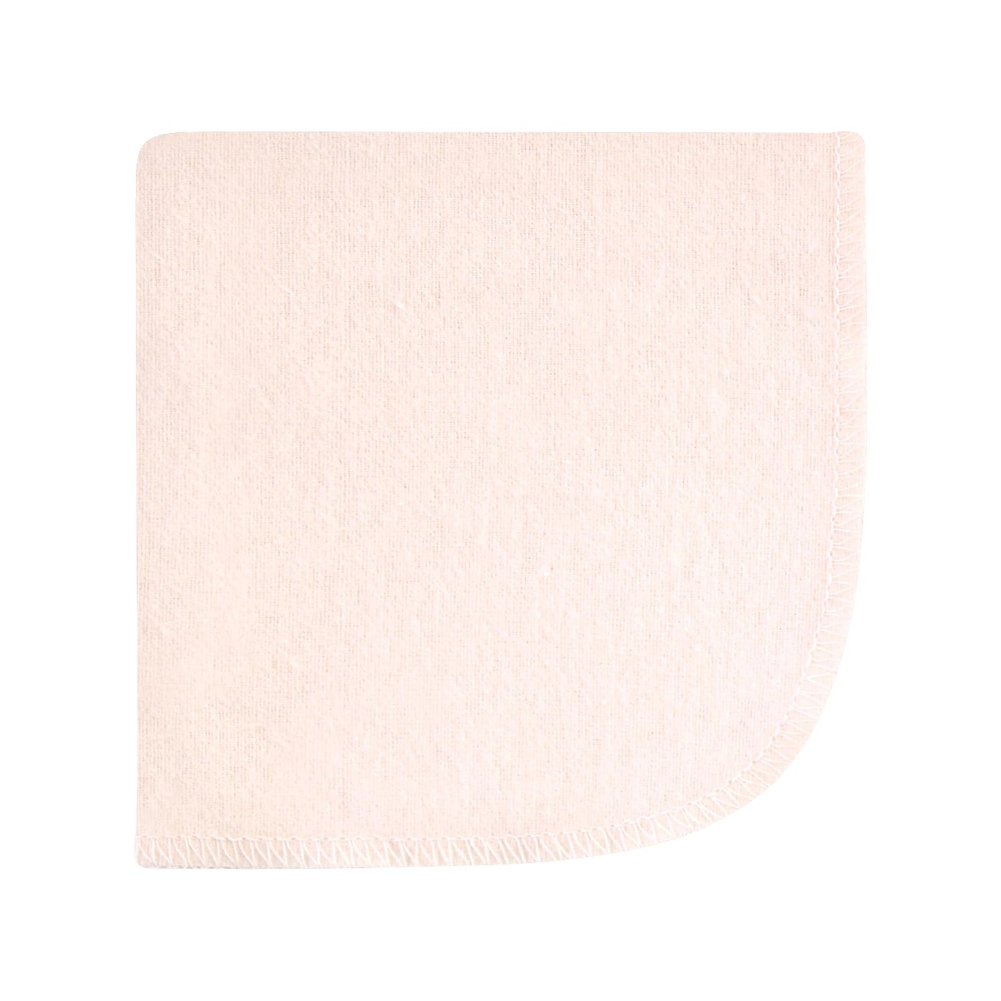 Hudson Baby Unisex Baby Flannel Cotton Washcloths, Pink Dainty Floral 12 Pack, One Size